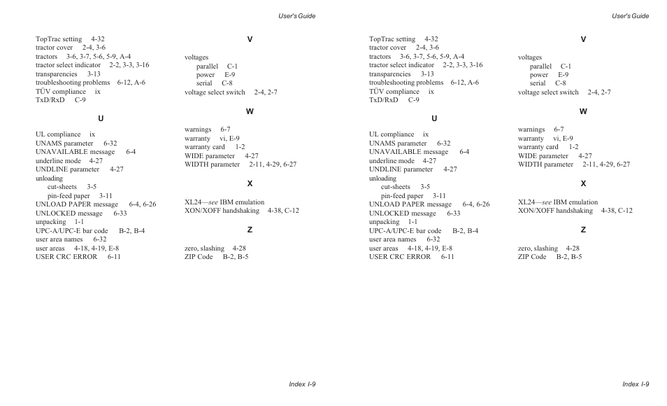 AMT Datasouth ACCEL-6300 User Manual | Page 254 / 257
