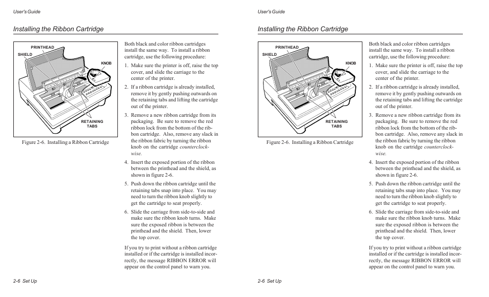 Installing the ribbon cartridge | AMT Datasouth ACCEL-6300 User Manual | Page 37 / 257