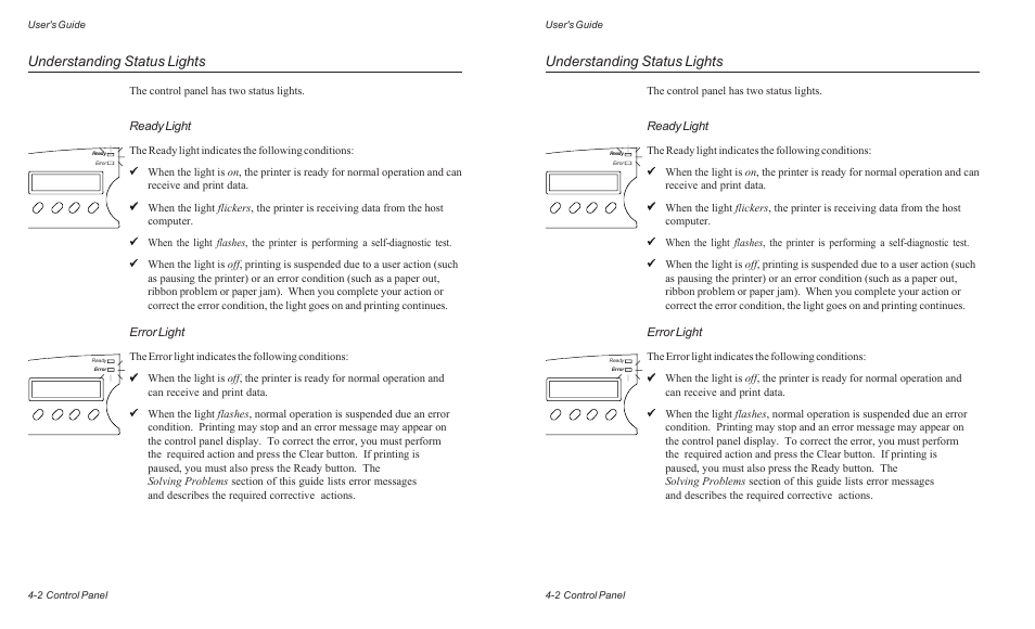 Understanding status lights | AMT Datasouth ACCEL-6300 User Manual | Page 65 / 257