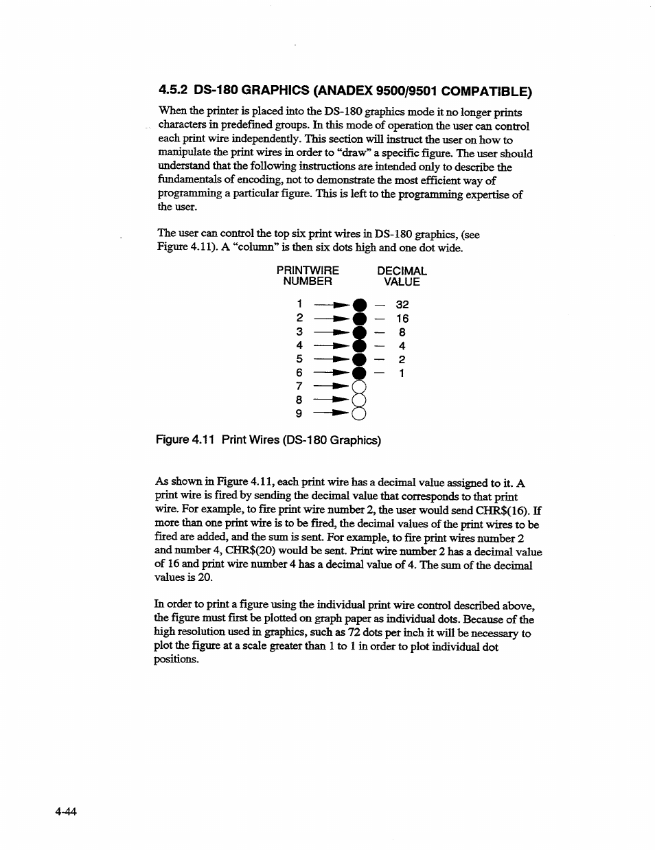 2 ds-180 graphics (anadex 9500/9501 compatible) | AMT Datasouth 41AY89AR777 User Manual | Page 103 / 202