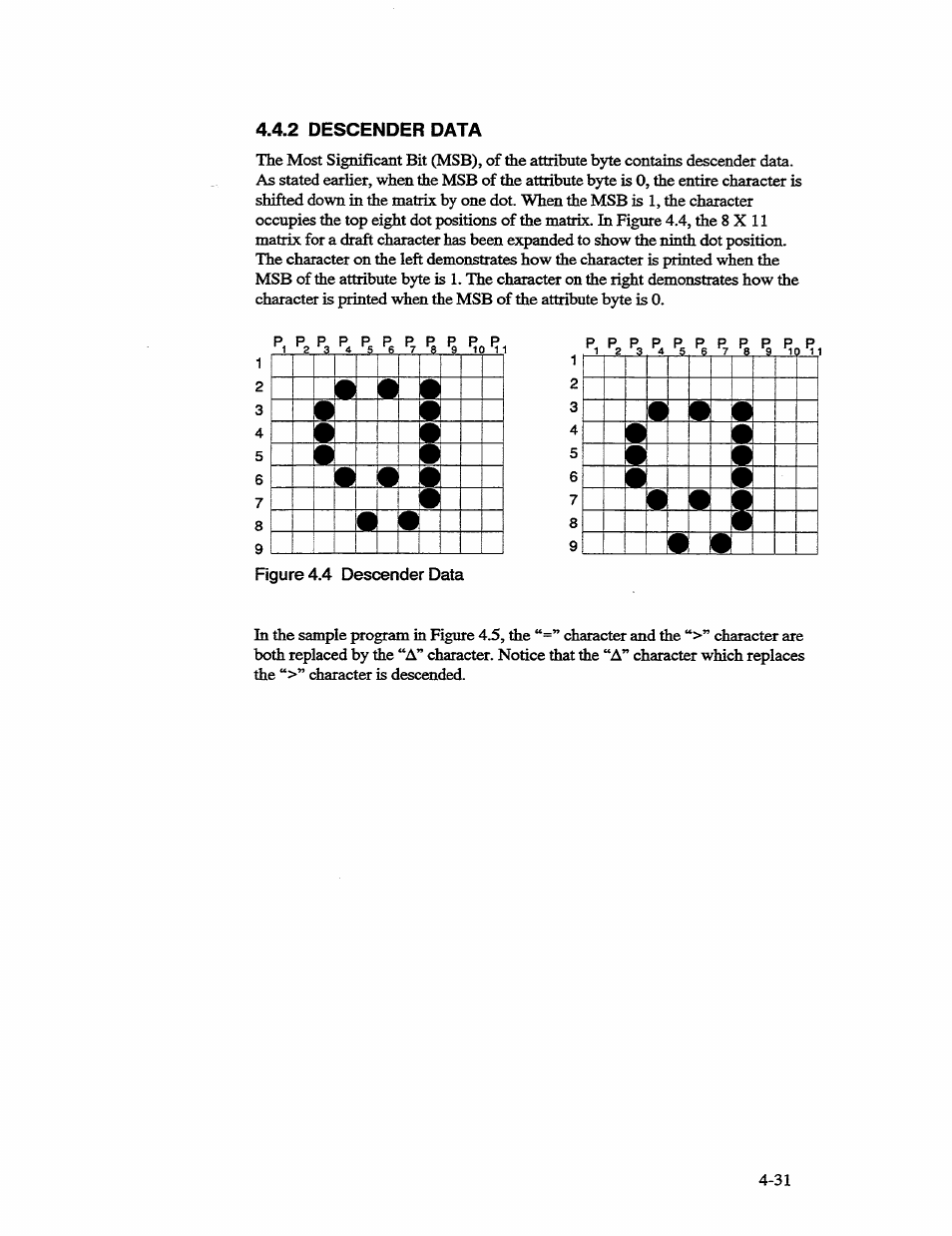 2 descender data | AMT Datasouth 41AY89AR777 User Manual | Page 90 / 202