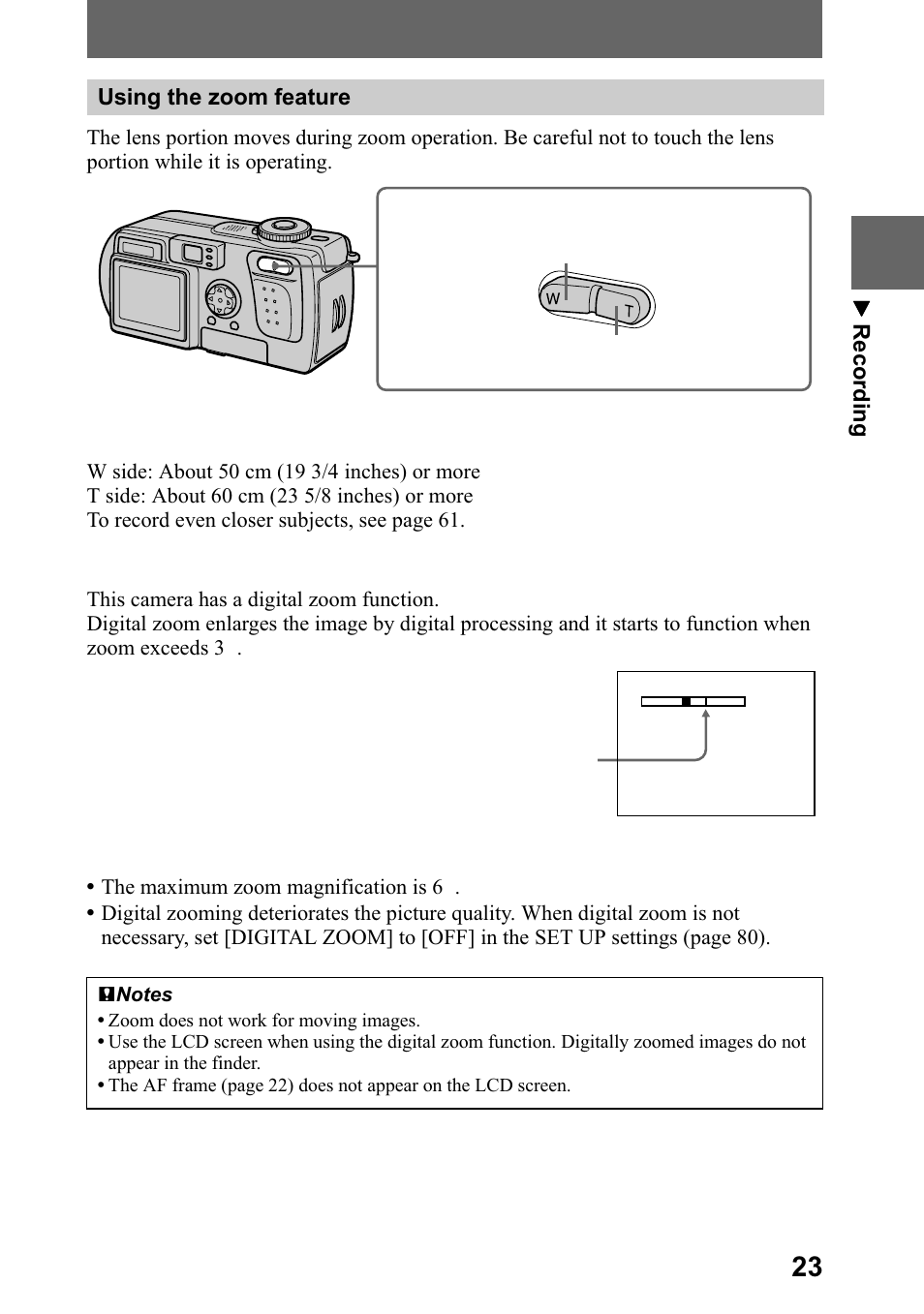 Sony DSC-P5 User Manual | Page 23 / 100