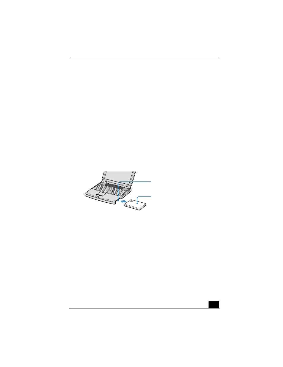Using a second battery pack, To insert a second battery pack | Sony PCG-FXA33 User Manual | Page 29 / 114