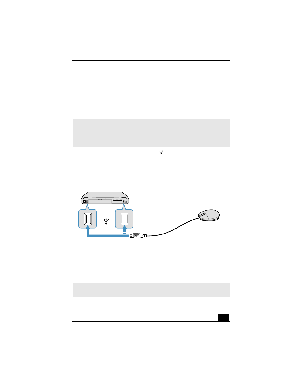 Connecting a usb device, To connect a usb device | Sony PCG-FXA33 User Manual | Page 53 / 114