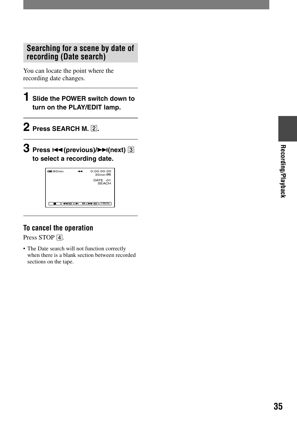 Sony HDR-HC1 User Manual | Page 35 / 123