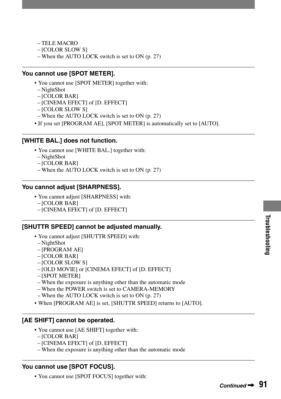 Sony HDR-HC1 User Manual | Page 91 / 123