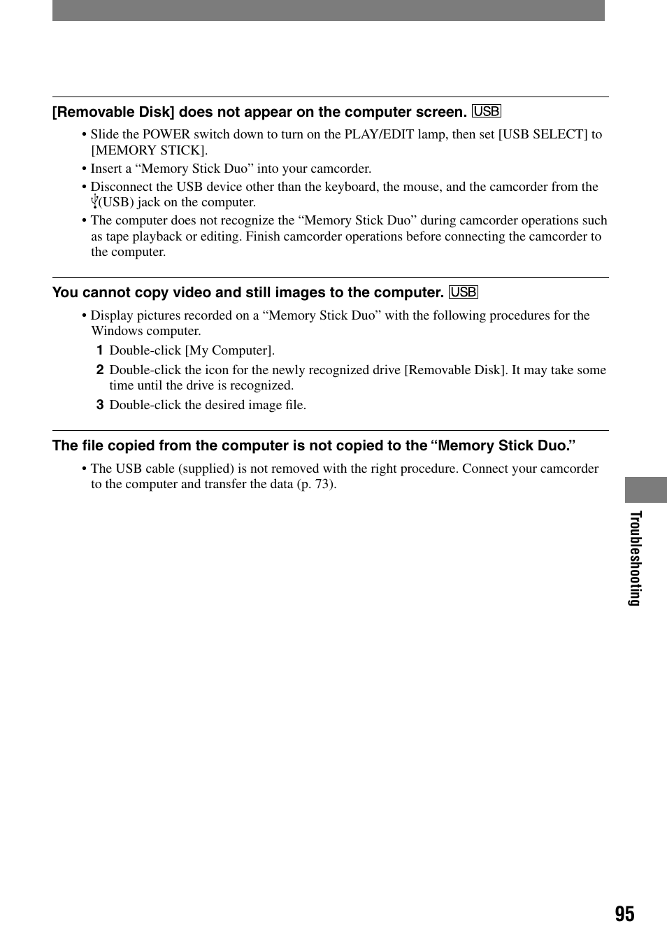 Sony HDR-HC1 User Manual | Page 95 / 123