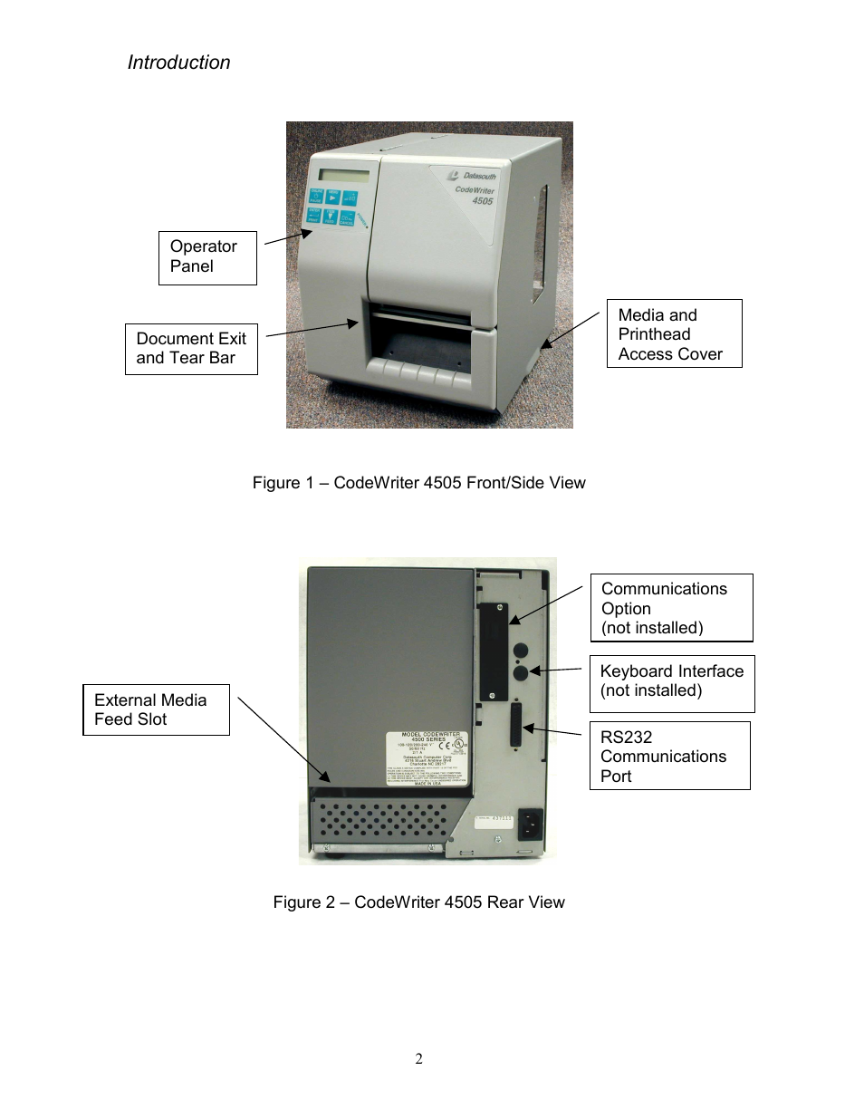 AMT Datasouth Codewriter 4500 Series User Manual | Page 12 / 94