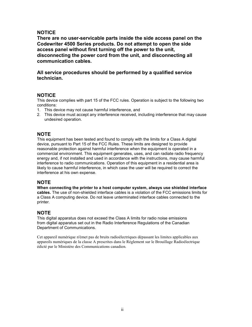 AMT Datasouth Codewriter 4500 Series User Manual | Page 2 / 94