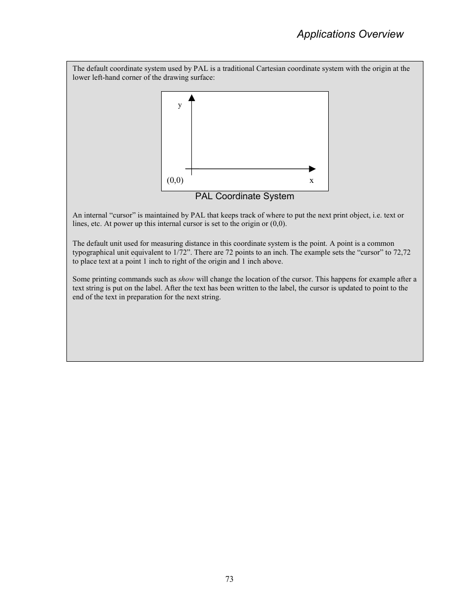 Applications overview | AMT Datasouth Codewriter 4500 Series User Manual | Page 83 / 94