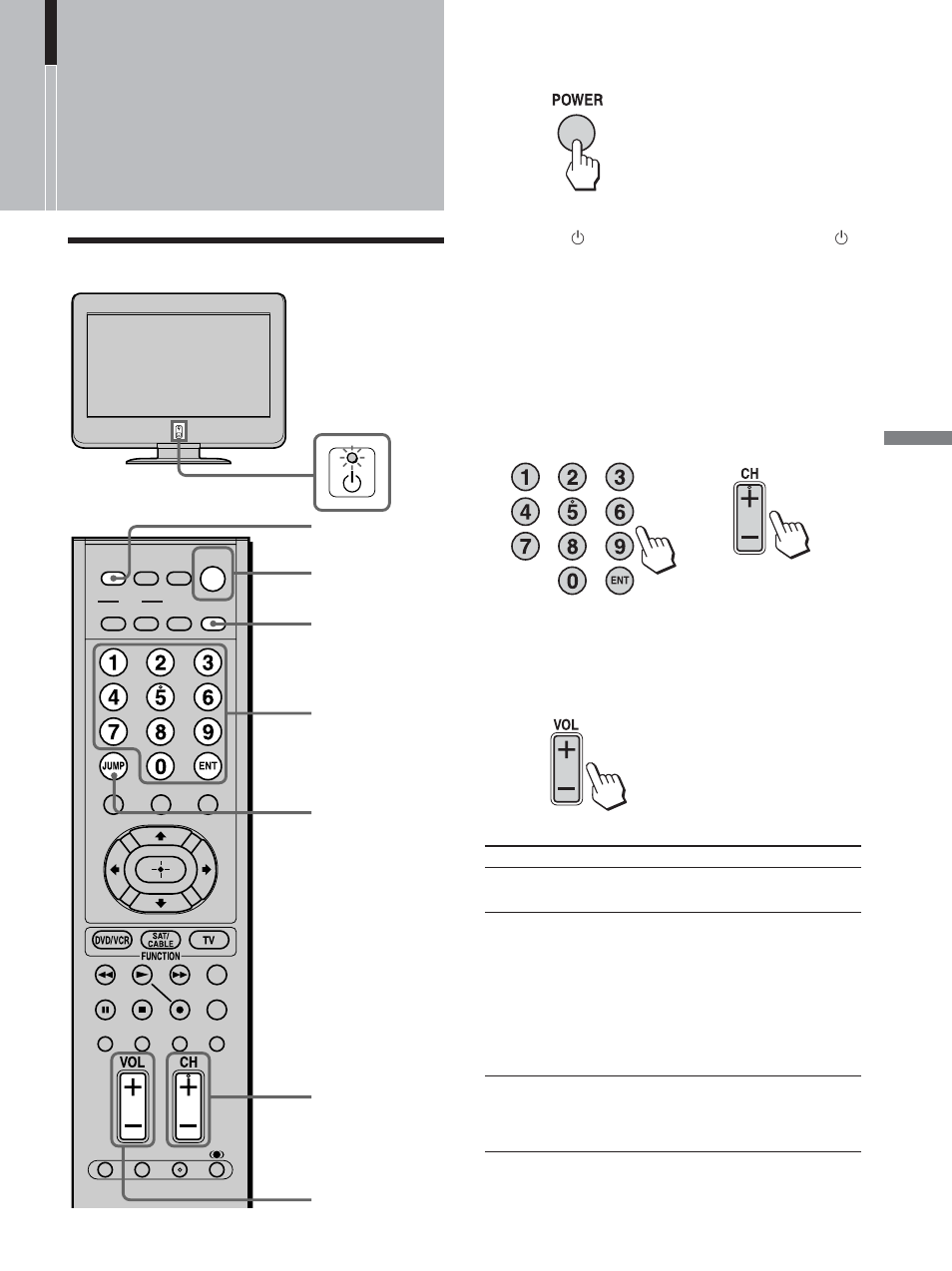 Watching the tv | Sony KLV-23M1 User Manual | Page 41 / 80