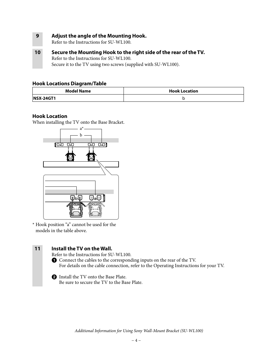 Sony NSX-24GT1 User Manual | Page 4 / 4