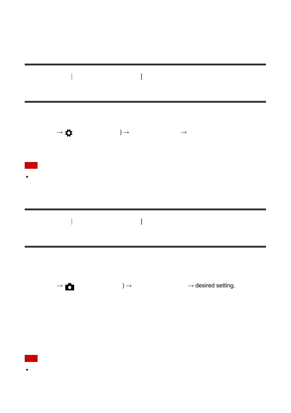 Face registration (delete) [144, Red eye reduction [145, Face registration (delete) | Red eye reduction | Sony ILCE-7S User Manual | Page 138 / 248