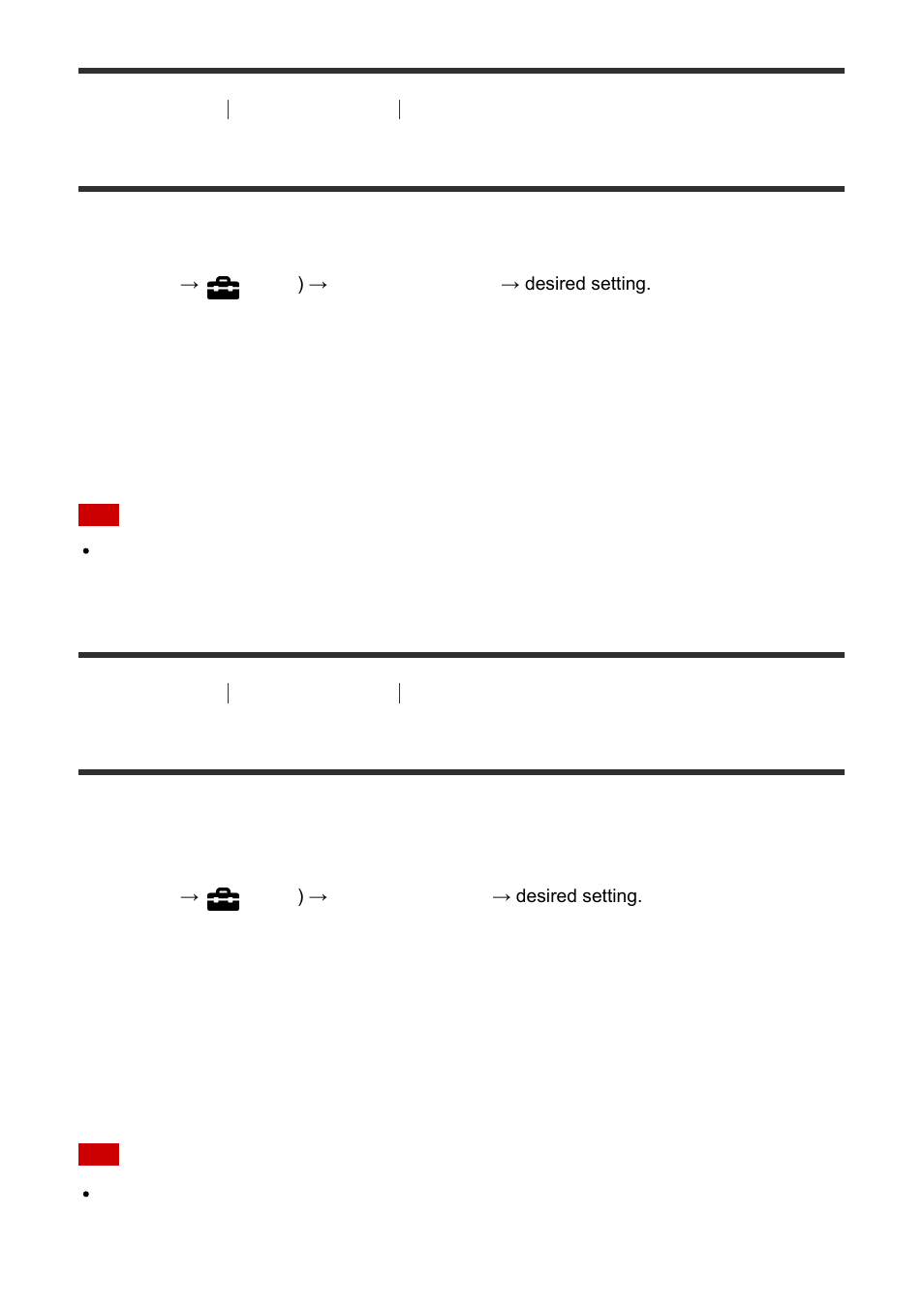 Viewfinder bright. [185, Finder color temp. [186, Monitor brightness | Viewfinder bright | Sony ILCE-7S User Manual | Page 163 / 248