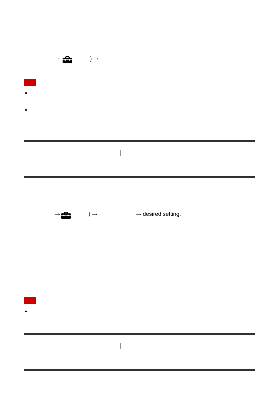 Folder name [216, Recover image db [217, Folder name | Recover image db | Sony ILCE-7S User Manual | Page 181 / 248