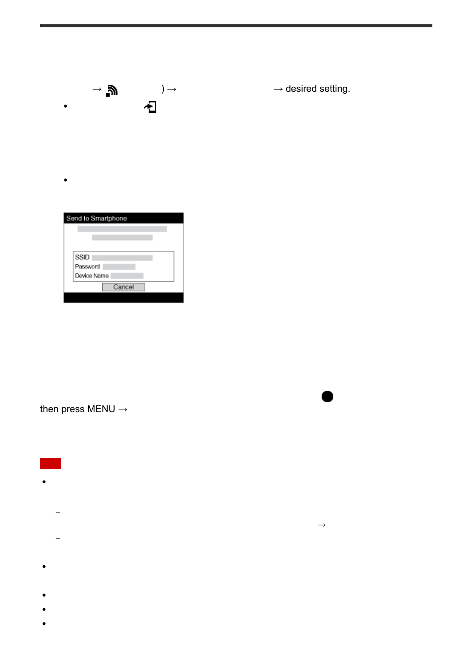 Menu item details | Sony ILCE-7S User Manual | Page 189 / 248