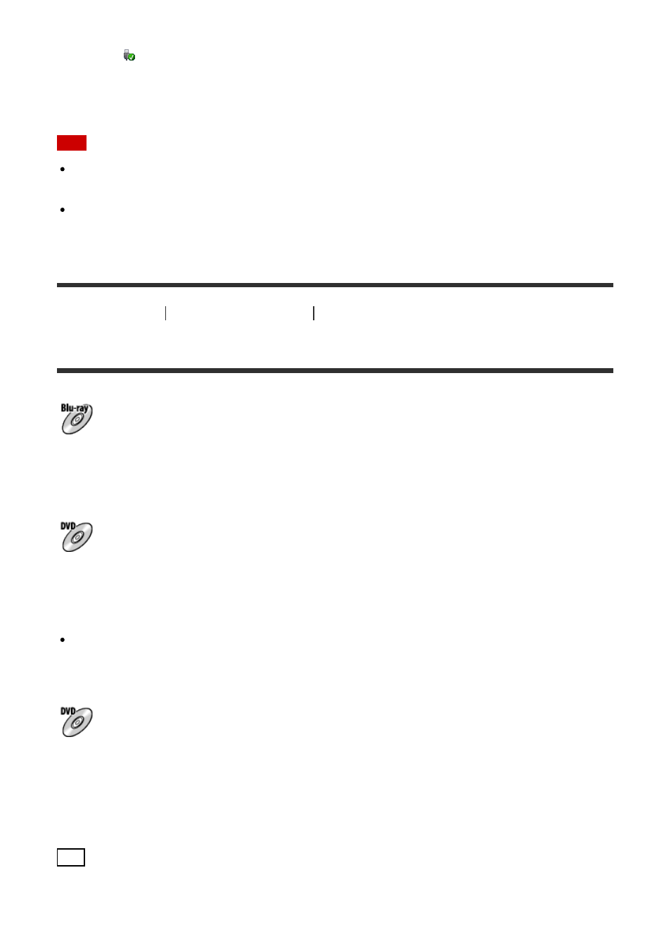 Disc type [261, Disc type | Sony ILCE-7S User Manual | Page 207 / 248