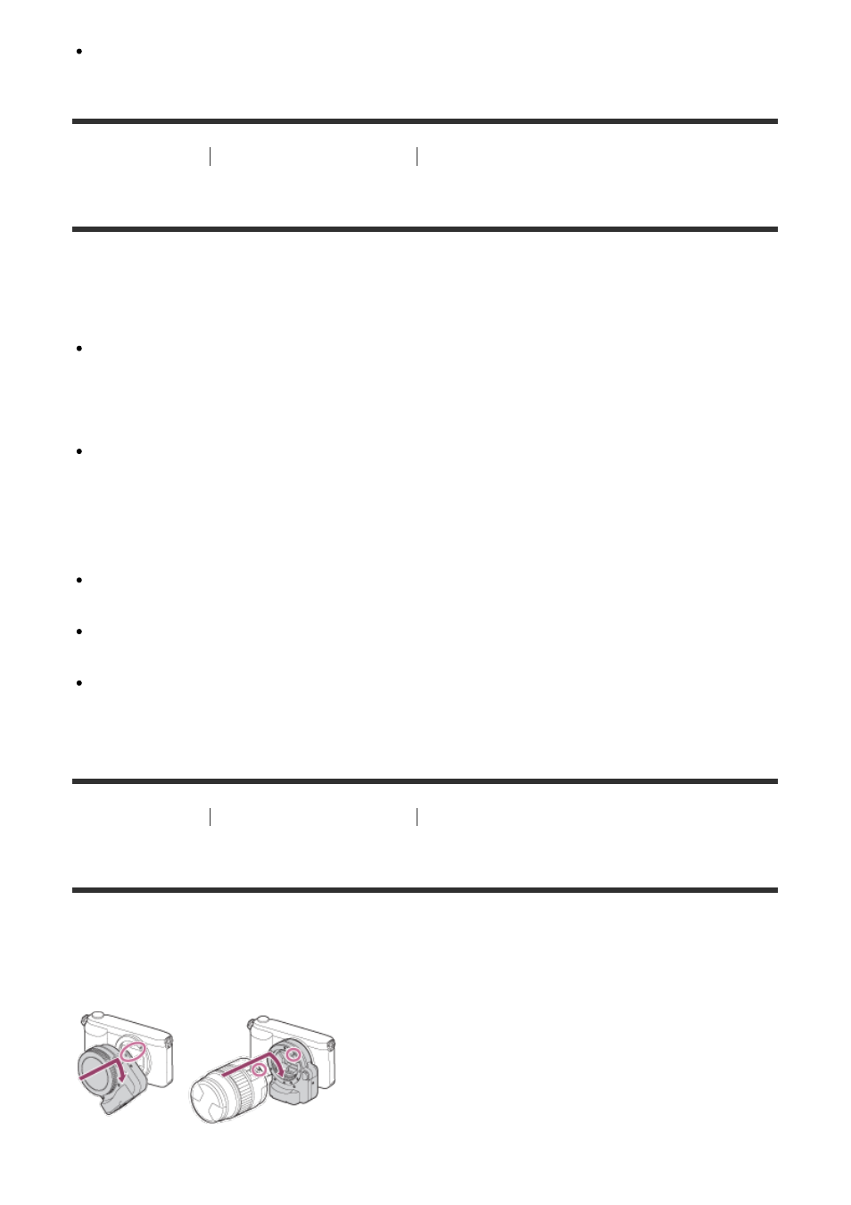 On tv color systems [275, Mount adaptor [276, On tv color systems | Mount adaptor | Sony ILCE-7S User Manual | Page 224 / 248