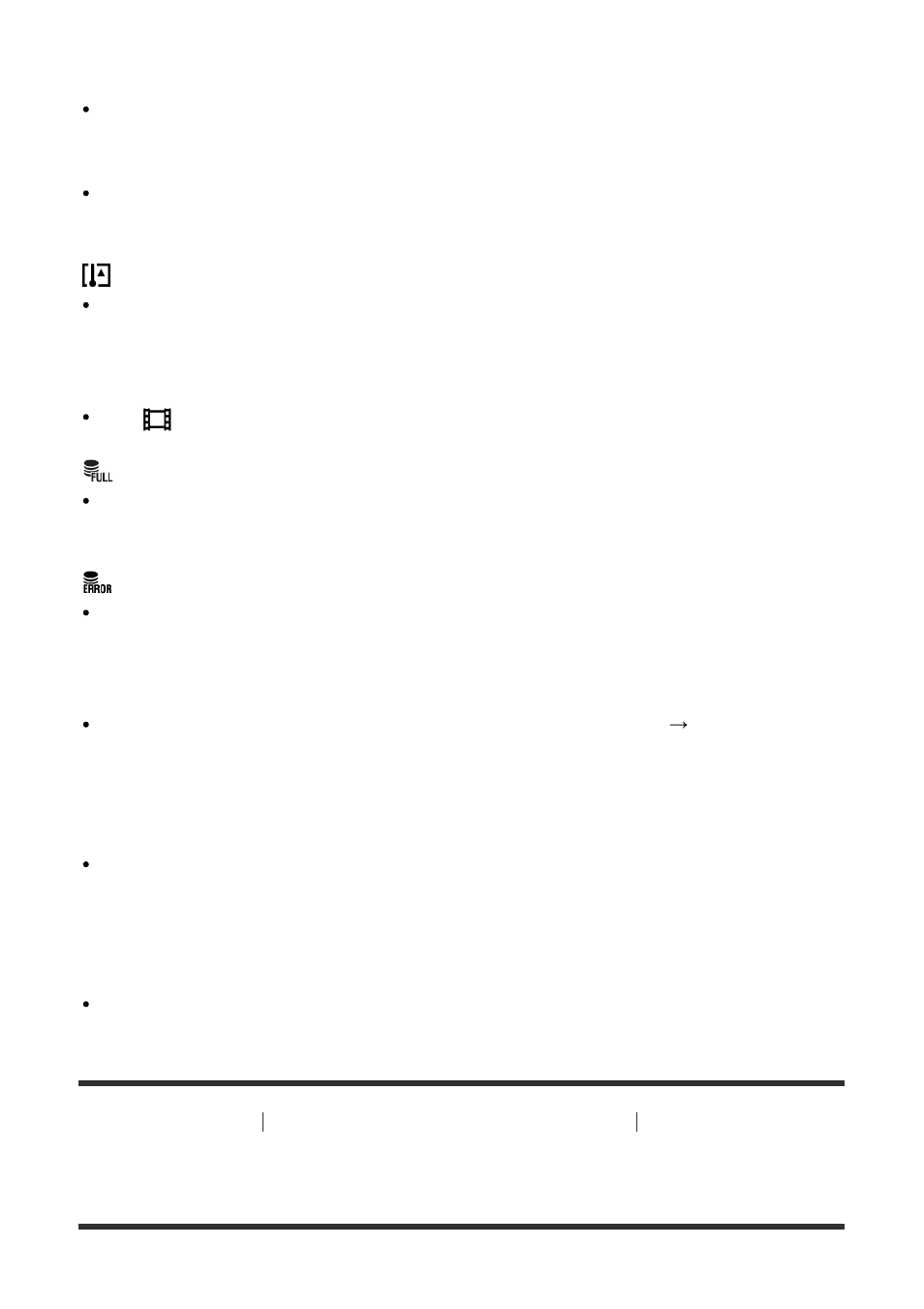 Situations this product has difficulty handling | Sony ILCE-7S User Manual | Page 247 / 248