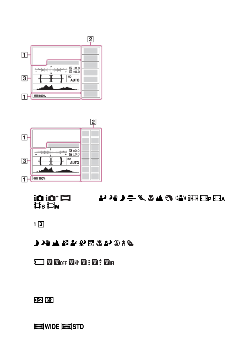 Viewfinder mode | Sony ILCE-7S User Manual | Page 25 / 248