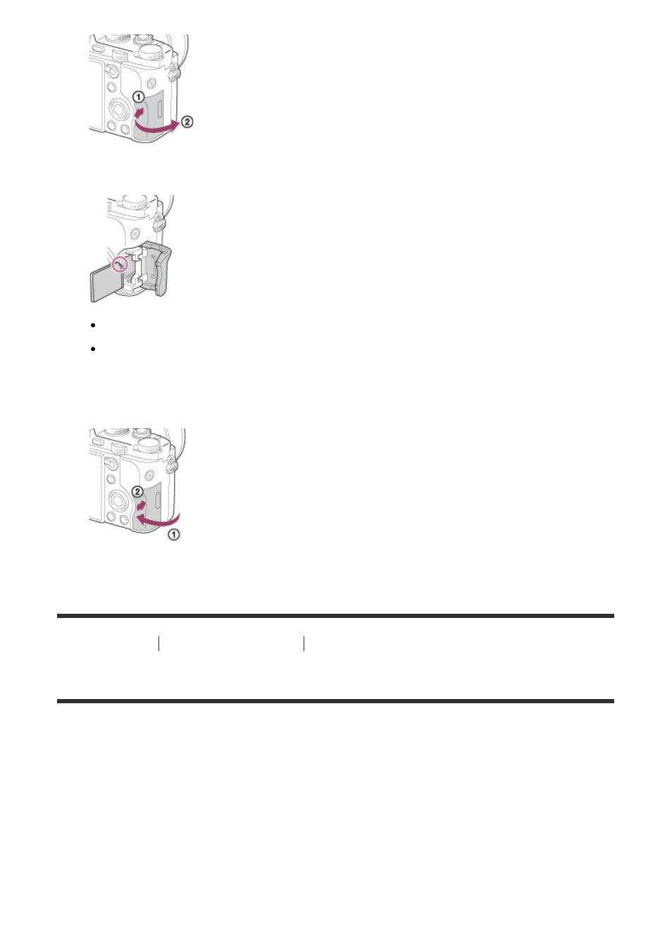 Removing the memory card [19 | Sony ILCE-7S User Manual | Page 39 / 248