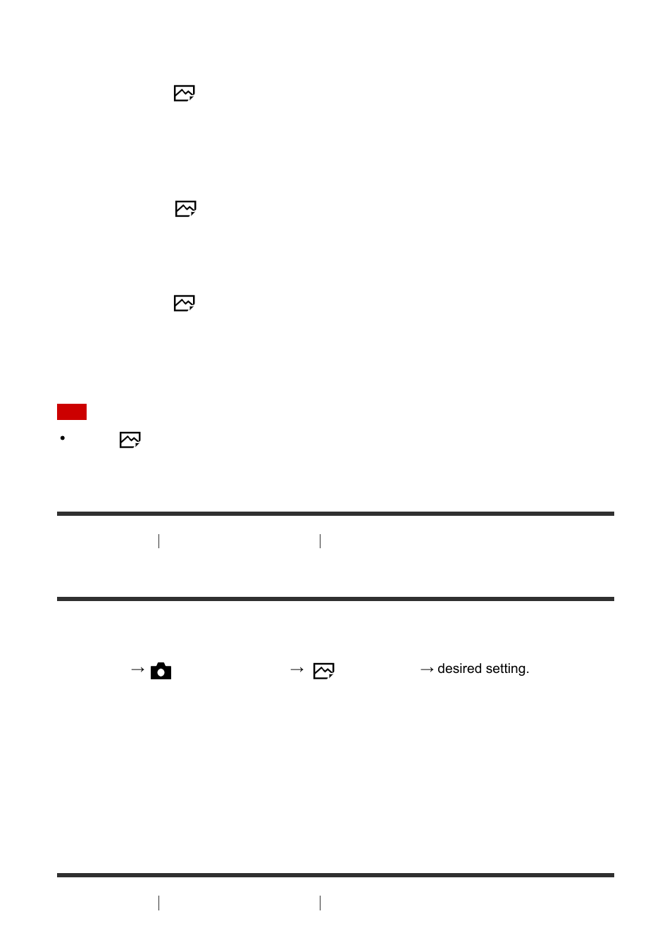 Aspect ratio (still image) [58, Quality (still image) [59, Aspect ratio (still image) | Sony ILCE-7S User Manual | Page 76 / 248