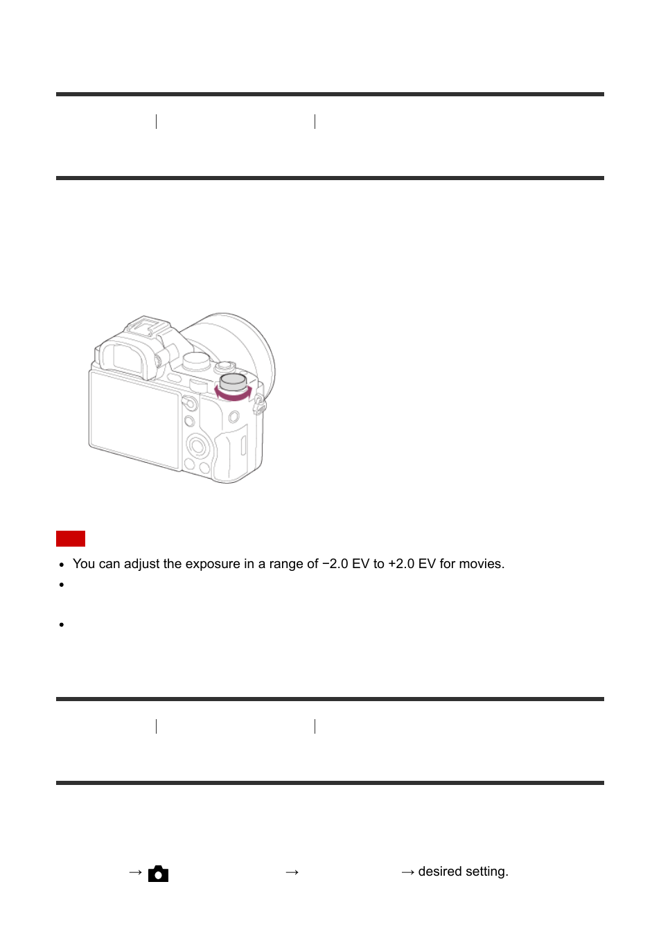 Exposure compensation dial [84, Metering mode [85, Exposure compensation dial | Metering mode | Sony ILCE-7S User Manual | Page 93 / 248