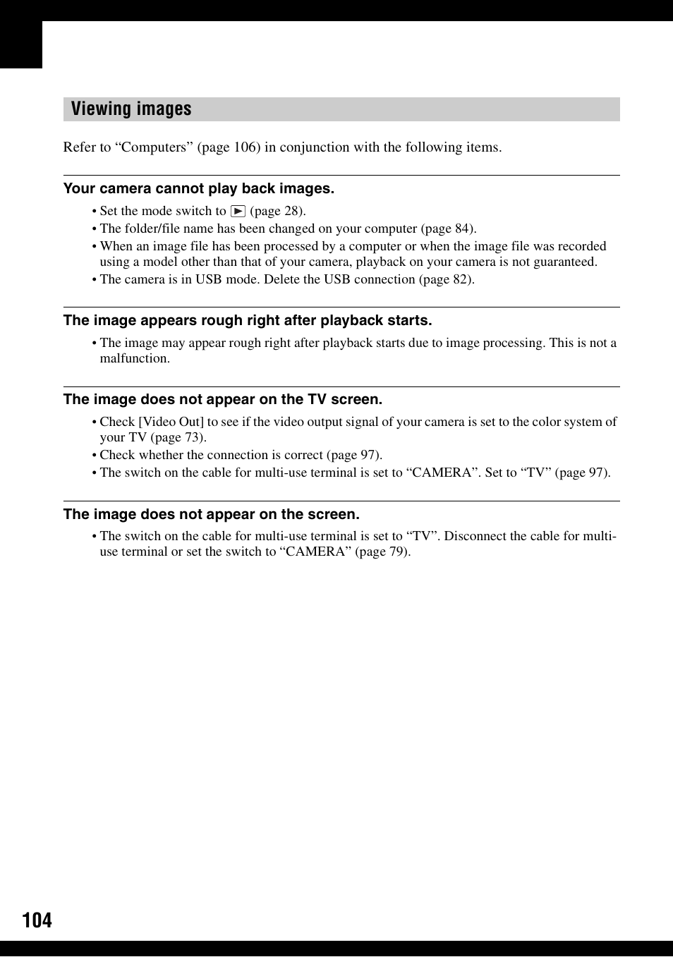 Viewing images | Sony DSC-N1 User Manual | Page 104 / 132