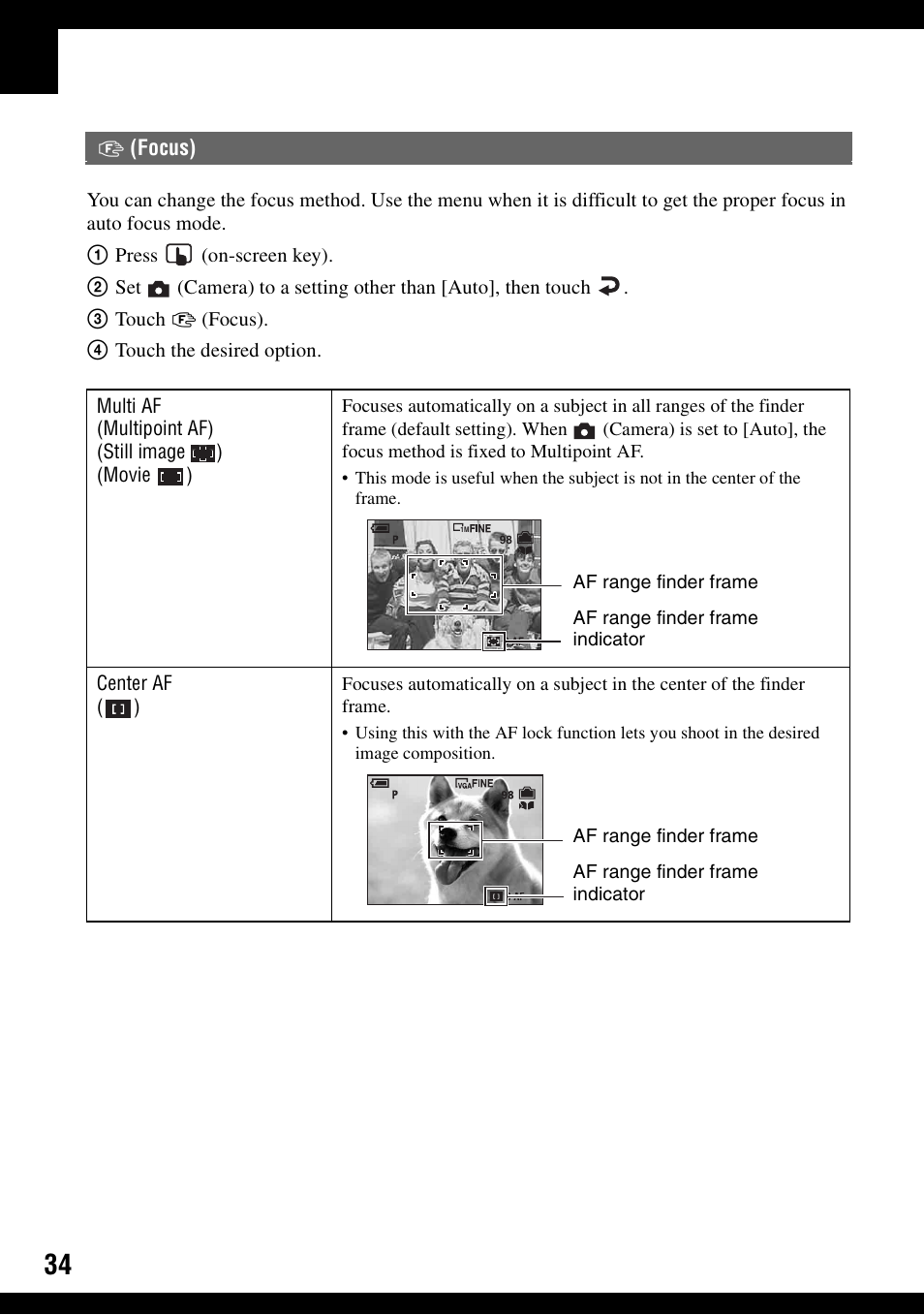 Sony DSC-N1 User Manual | Page 34 / 132