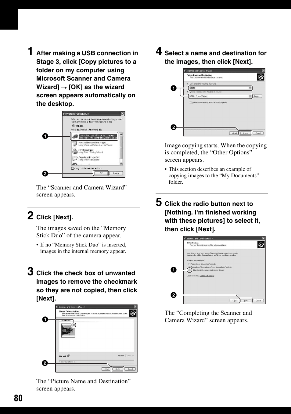 Sony DSC-N1 User Manual | Page 80 / 132