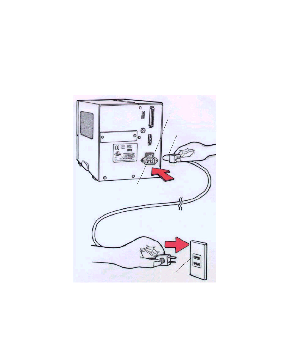Connecting the power cord | AMT Datasouth 6000 User Manual | Page 13 / 82