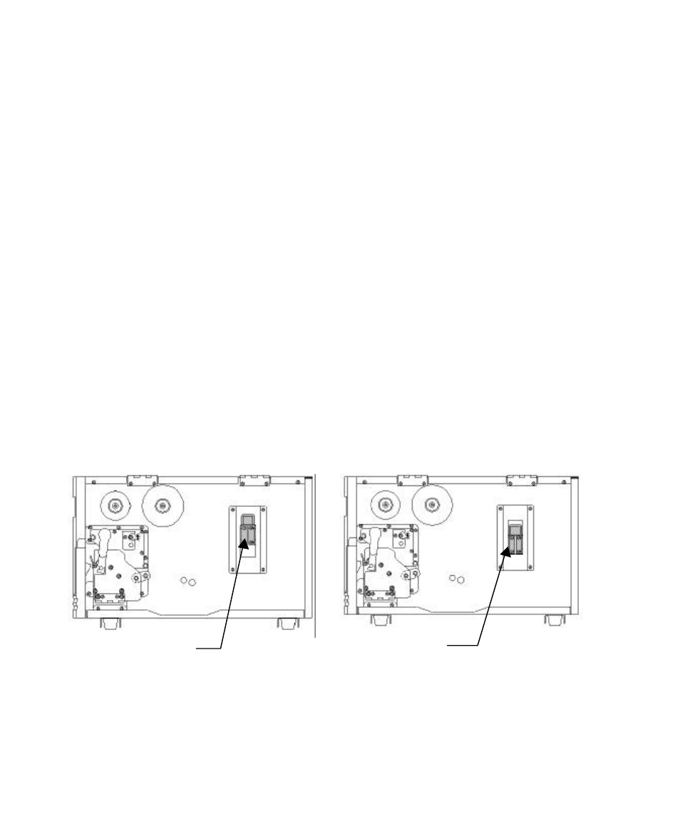 Changing position of the media supply spindle | AMT Datasouth 6000 User Manual | Page 27 / 82