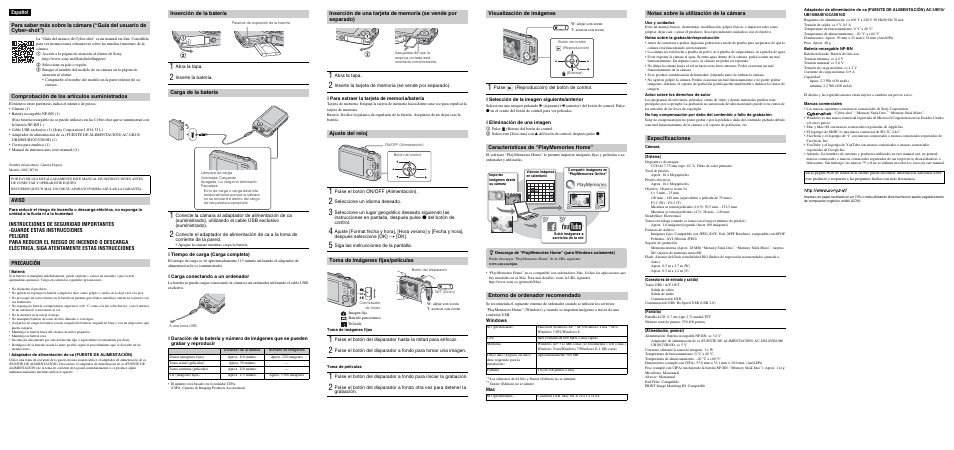 Sony DSC-W710 User Manual | Page 2 / 2