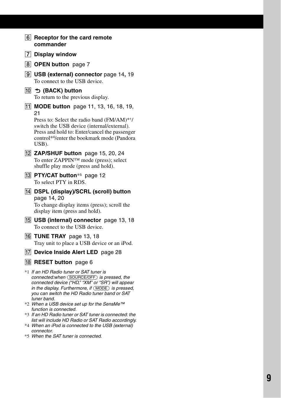 Sony DSX-S210X User Manual | Page 9 / 72