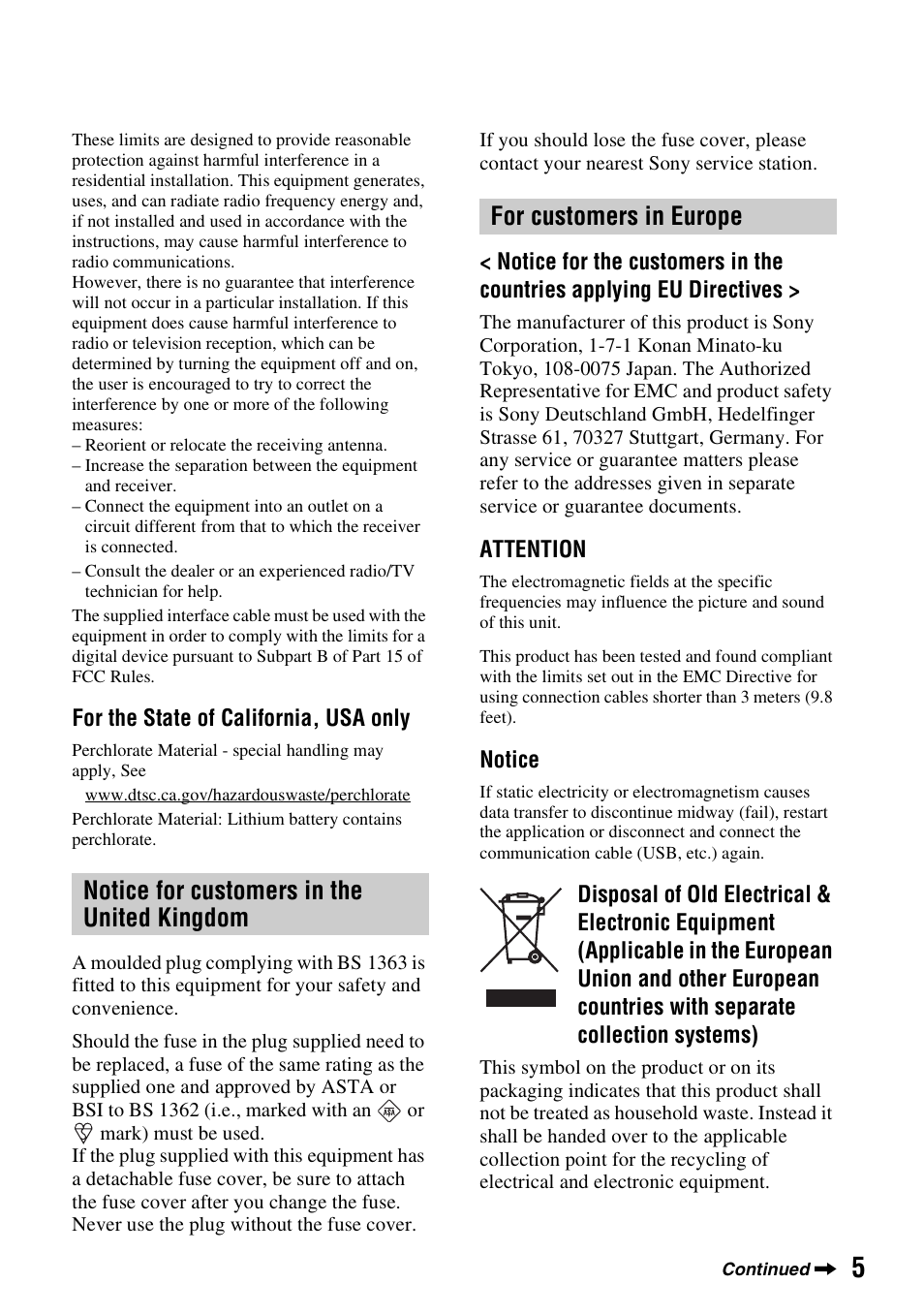 Sony GV-HD700 User Manual | Page 5 / 108