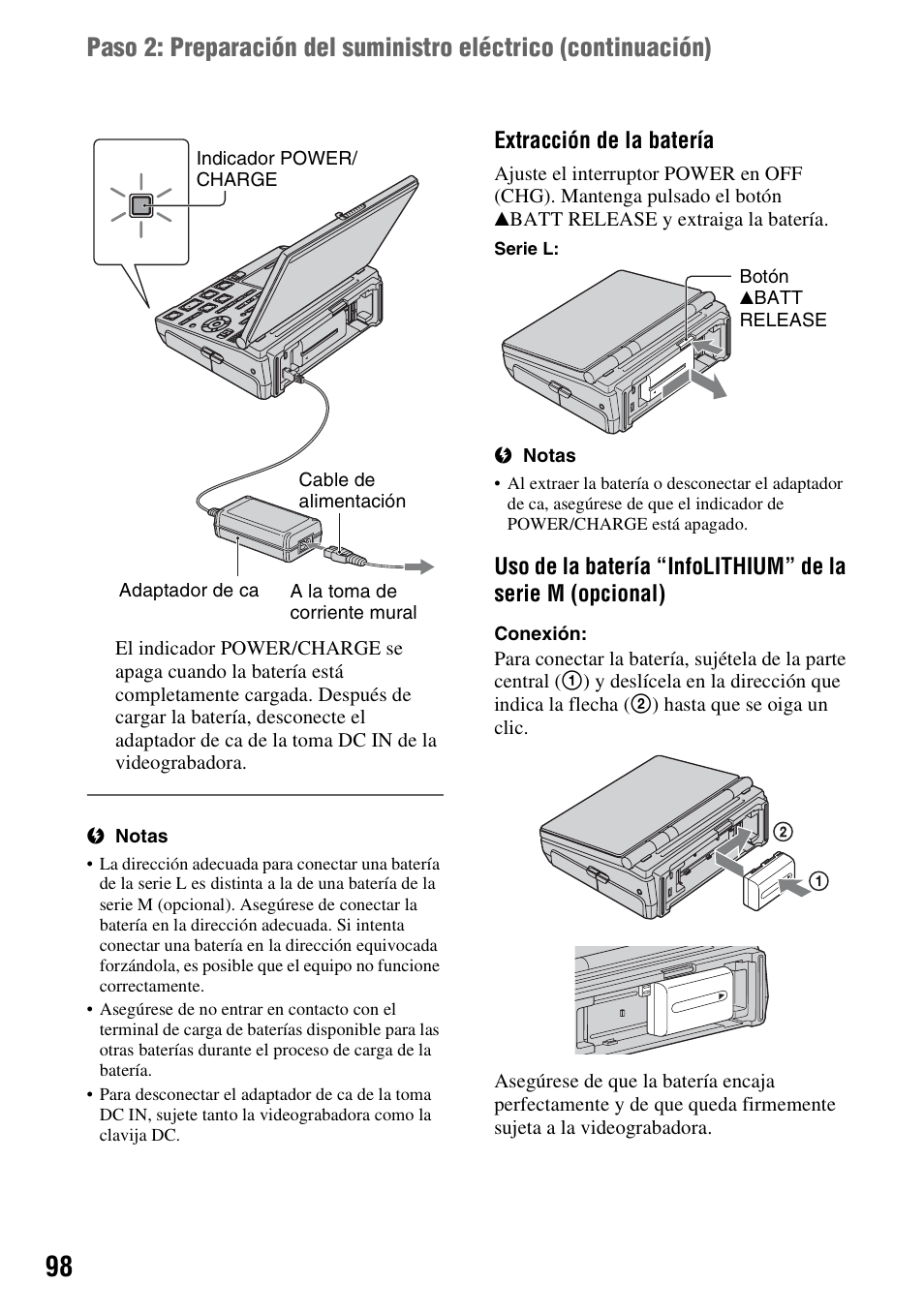 Sony GV-HD700 User Manual | Page 98 / 108