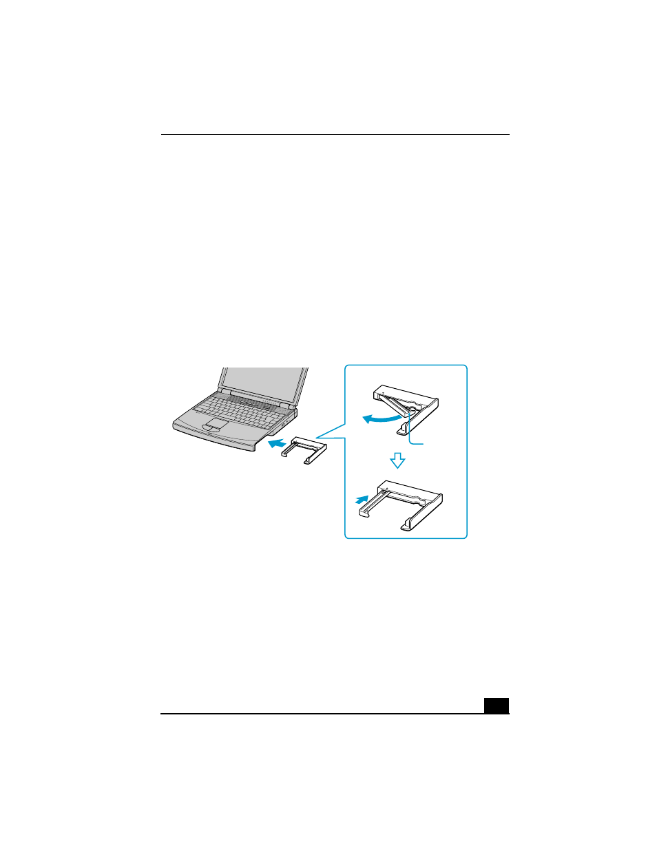 Using the weight saver, To attach the weight saver, Inserting the weight saver | 3 manually lock the weight saver’s release lever | Sony PCG-FX290K User Manual | Page 57 / 138