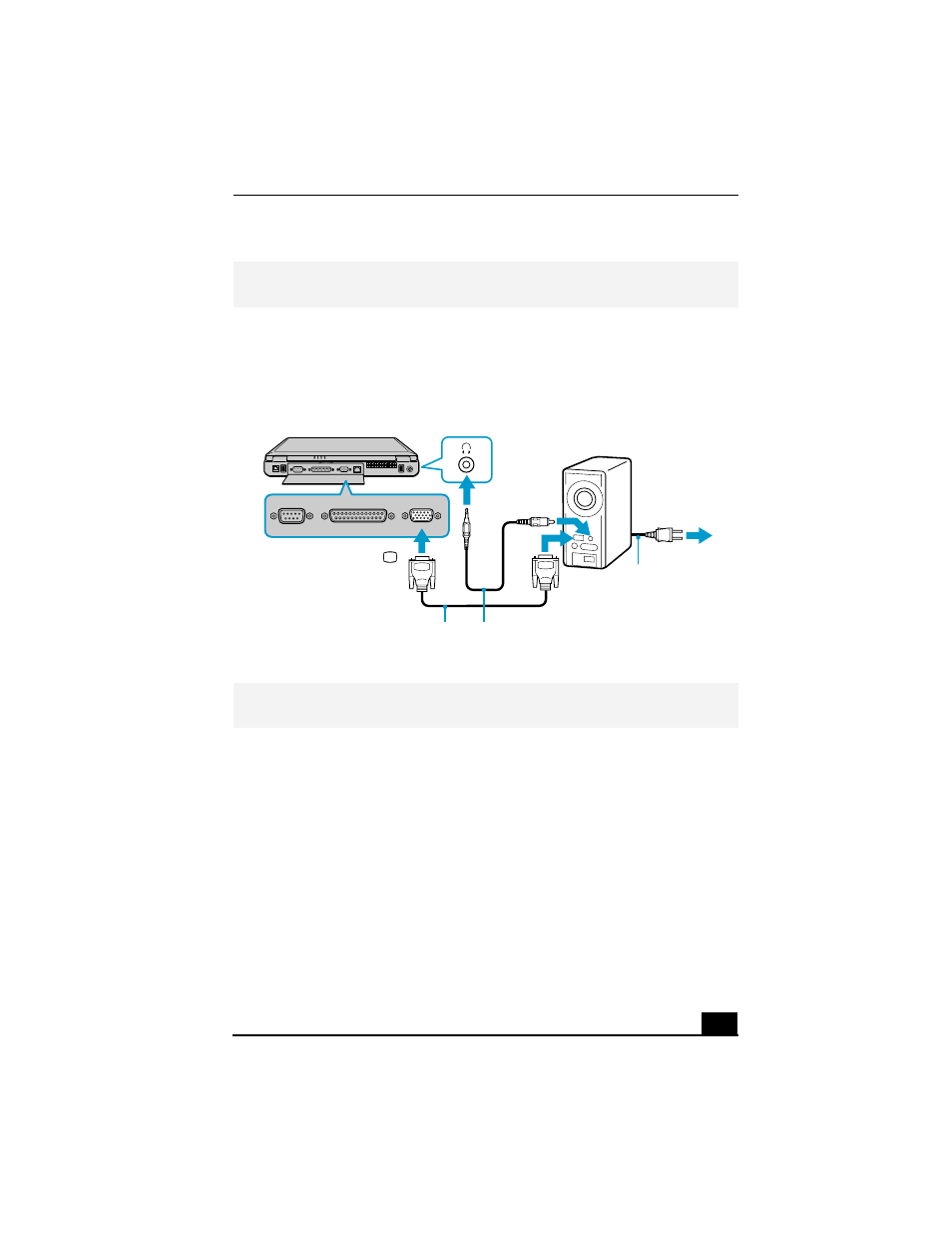 To connect a projector, Connecting a projector, To select a display | Sony PCG-FX290K User Manual | Page 73 / 138