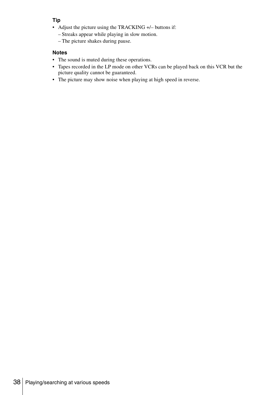 Sony SLV-N51 User Manual | Page 38 / 60