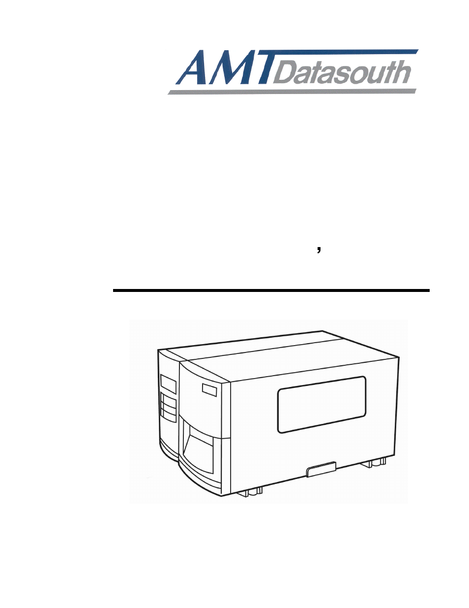 AMT Datasouth FASTMARK 4600 User Manual | 91 pages