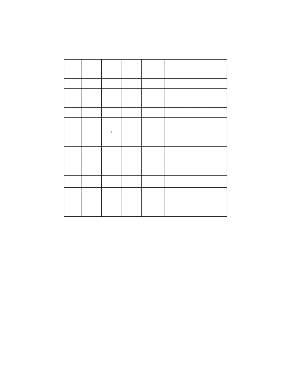 Ascii table | AMT Datasouth FASTMARK 4600 User Manual | Page 74 / 91
