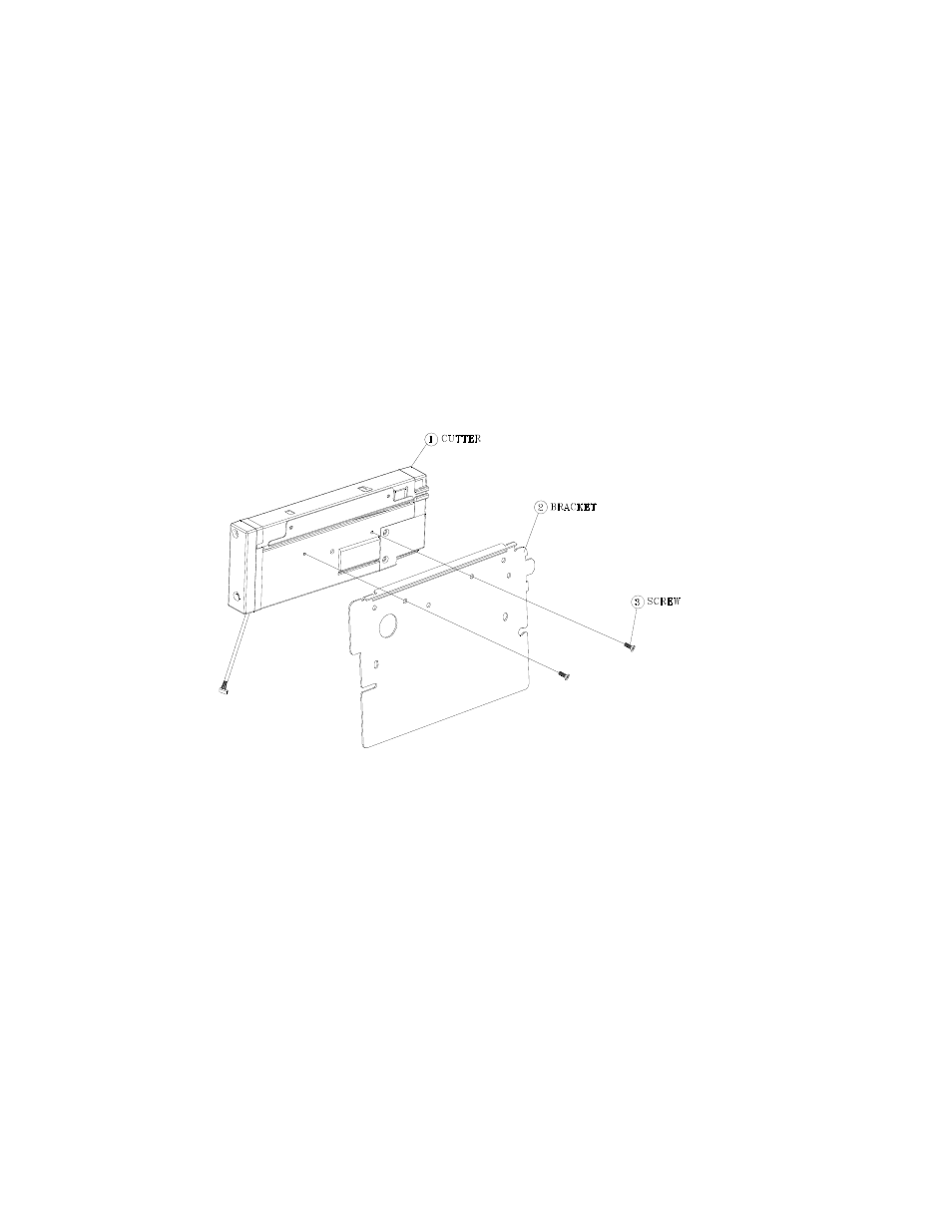 Appendix c: cutter installation | AMT Datasouth FASTMARK 4600 User Manual | Page 83 / 91