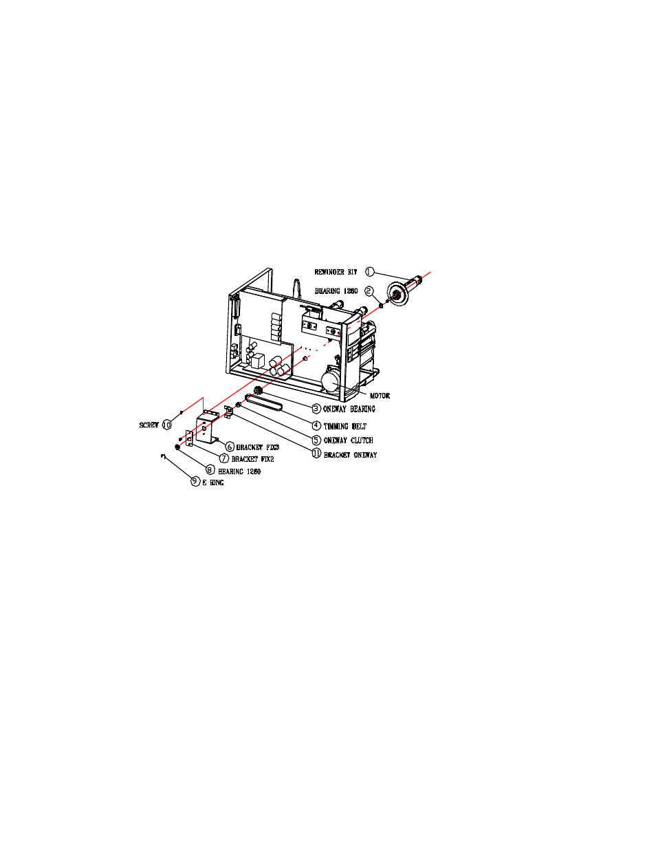 Appendix d: dispenser installation | AMT Datasouth FASTMARK 4600 User Manual | Page 86 / 91