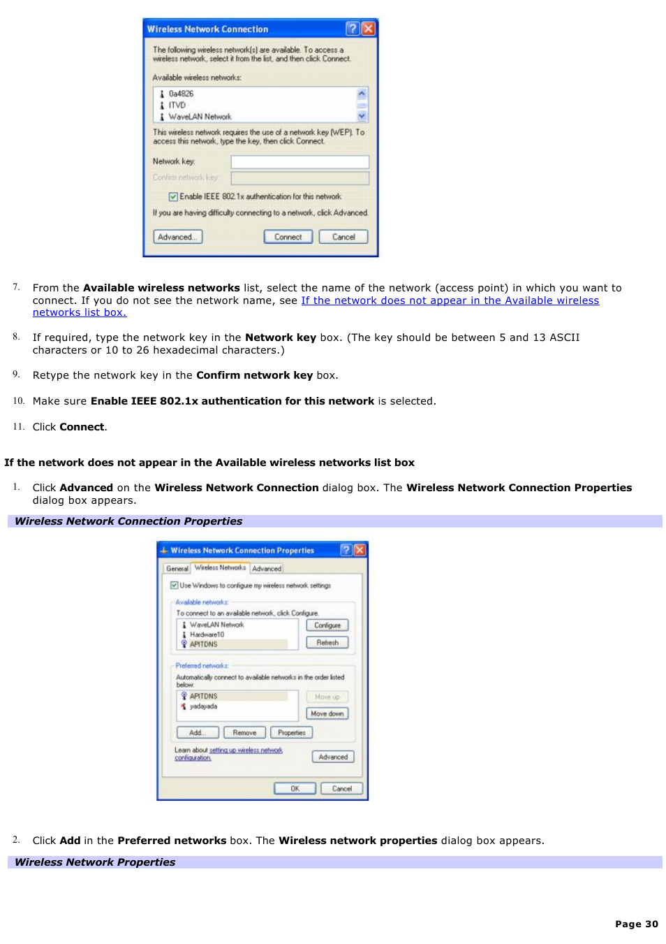 Sony PCG-FR130 User Manual | Page 30 / 150