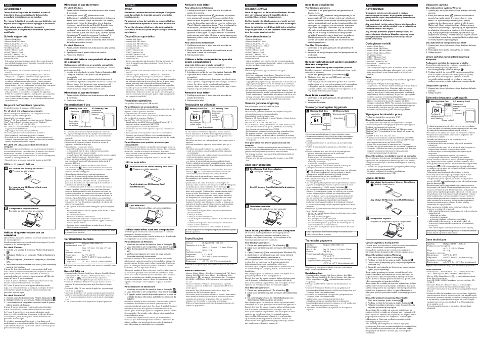 Sony MRW-F3 User Manual | Page 2 / 5