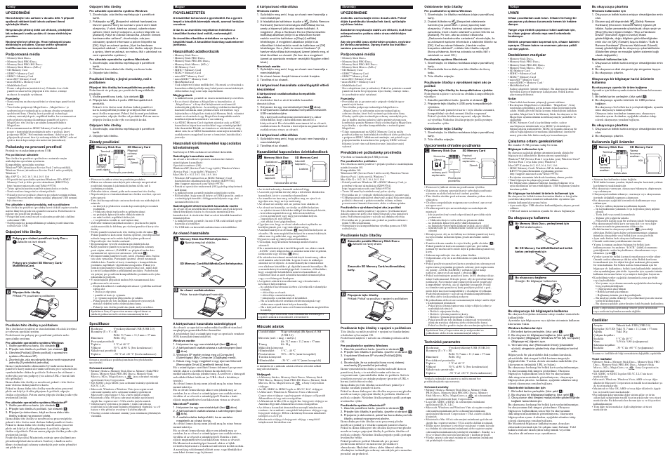 Sony MRW-F3 User Manual | Page 3 / 5