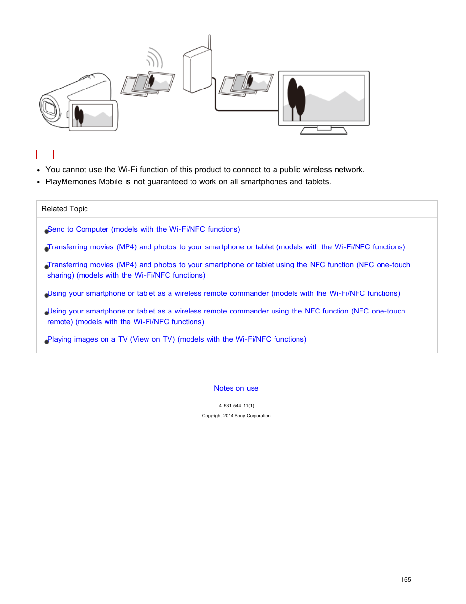 Playing images on a tv | Sony HDR-CX240 User Manual | Page 165 / 351