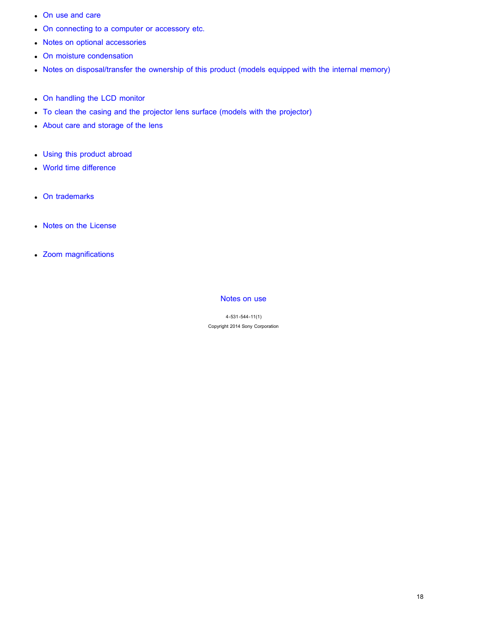 Sony HDR-CX240 User Manual | Page 28 / 351