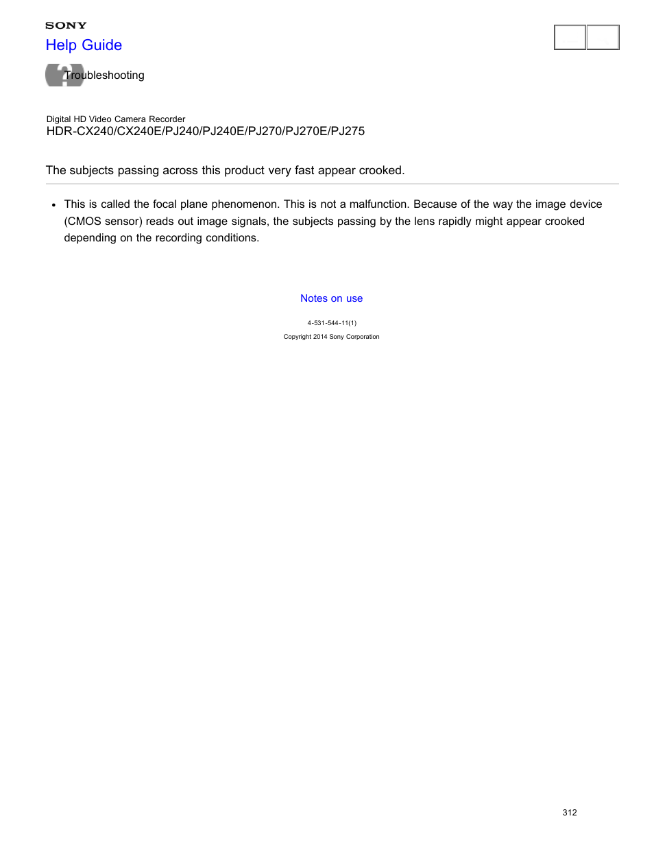 Crooked, Help guide | Sony HDR-CX240 User Manual | Page 322 / 351