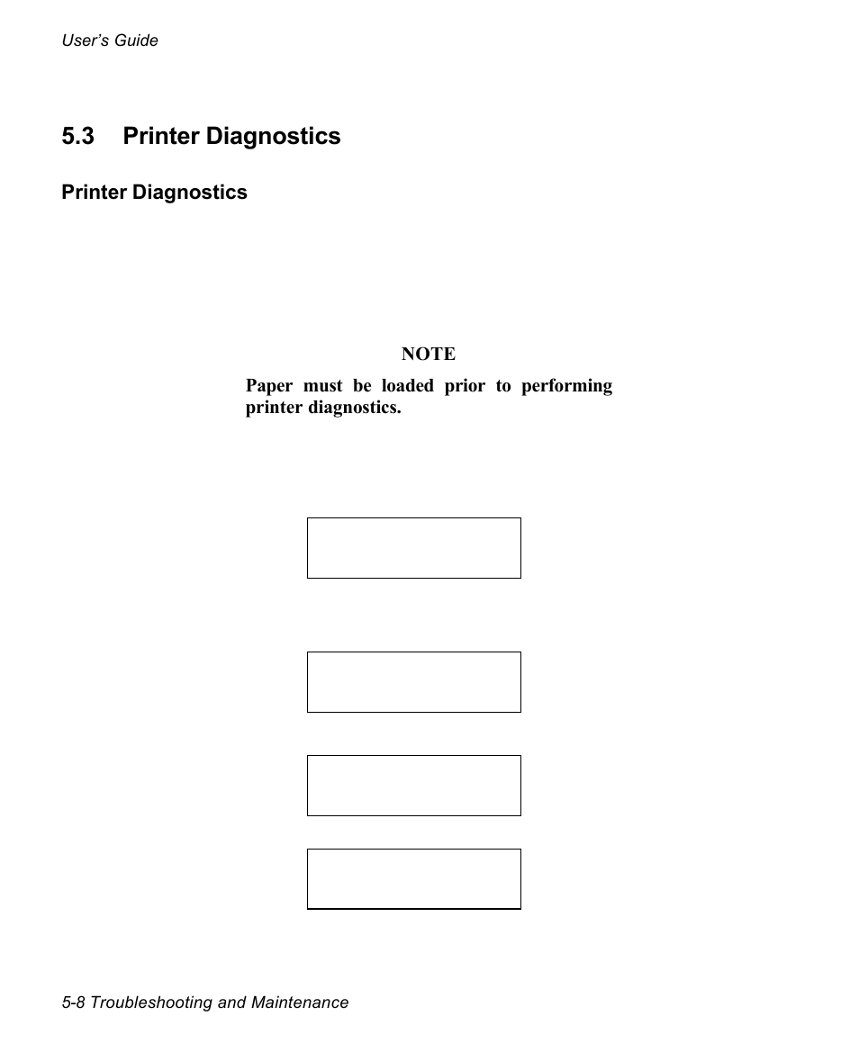 3 printer diagnostics | AMT Datasouth documax 3300 User Manual | Page 114 / 221